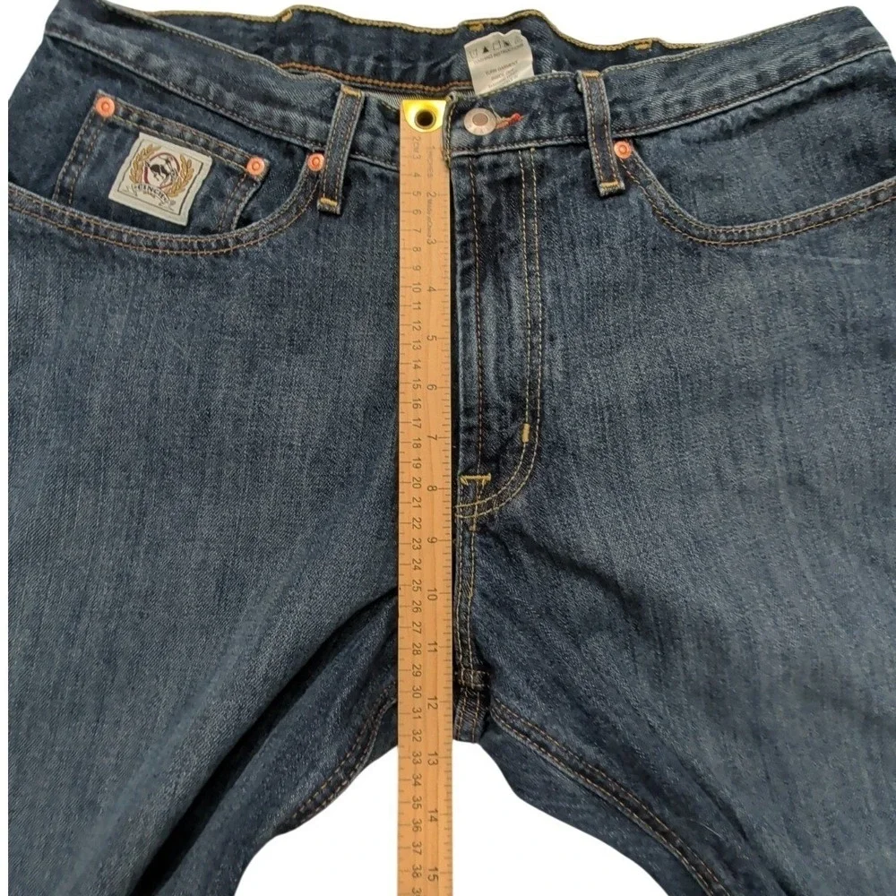 Cinch White Label Jeans Men 36x32 Medium Wash Relaxed Straight MB92834013